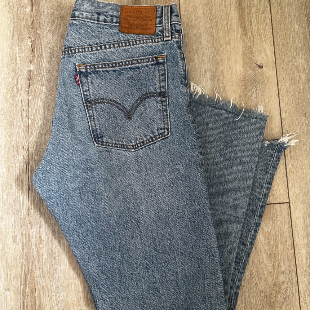 Levi's High-Waist Wedgie - Light Blue Denim